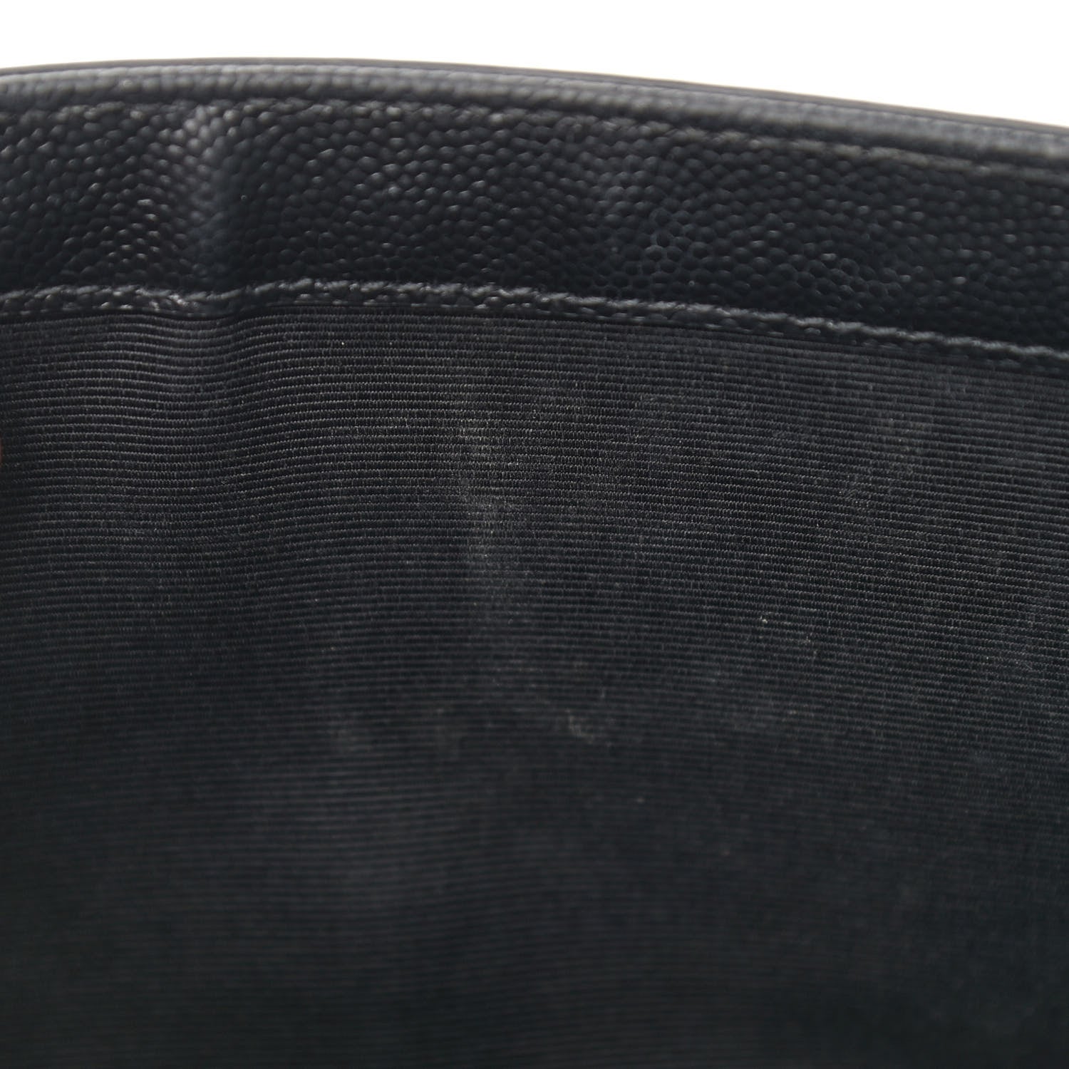 Saint Laurent Grain De Poudre Small Monogram Kate Satchel Black 9 of 9