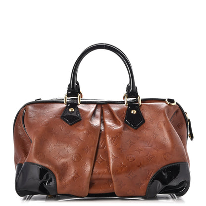 Louis Vuitton Cuir Embossed Monogram Stephen Bag Fauve 1 of 10