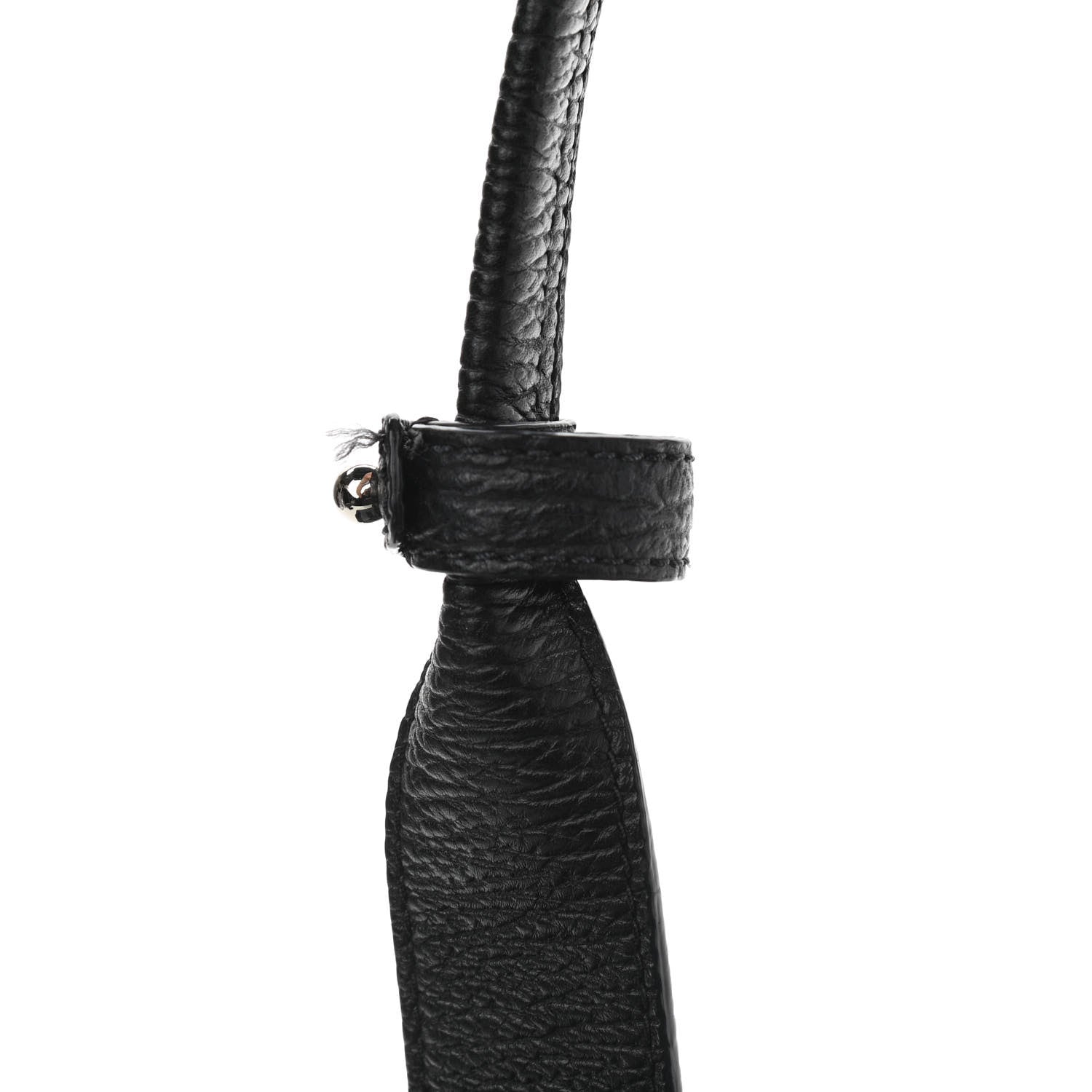 3.1 Phillip Lim Textured Calfskin Denim Medium Pashli Satchel Black 12 of 12