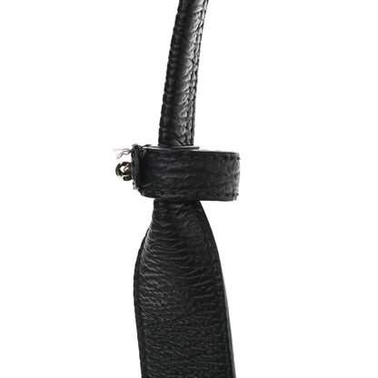 3.1 Phillip Lim Textured Calfskin Denim Medium Pashli Satchel Black 12 of 12