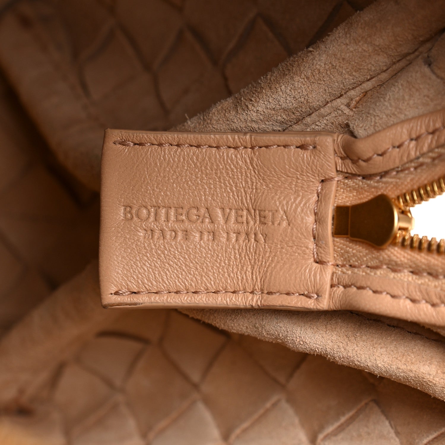Bottega Veneta Nappa Intrecciato Small Loop Camera Bag Almond 6 of 11