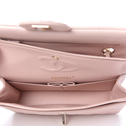Chanel Caviar Quilted Small Double Flap Light Pink 5 of 9