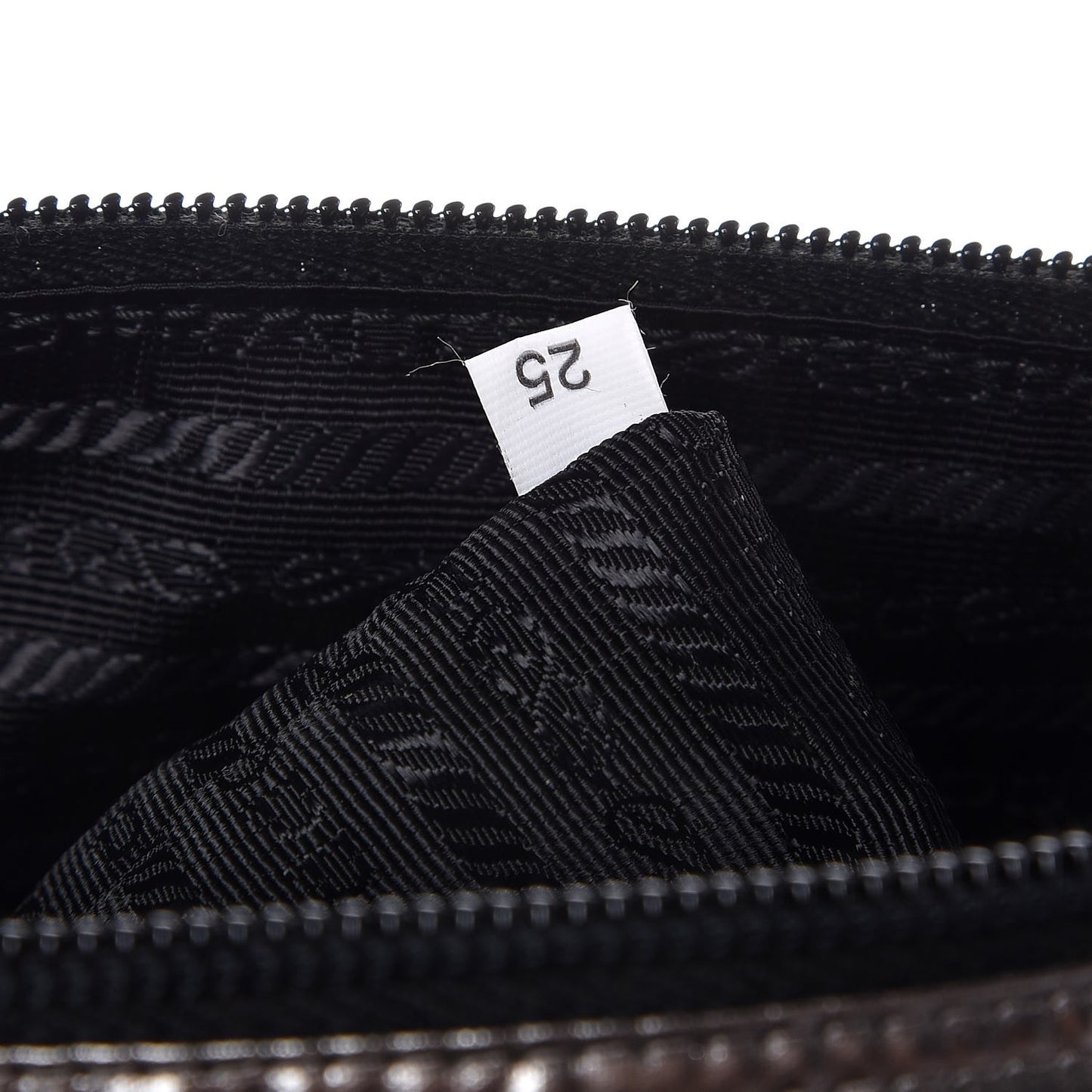 Metallic Nylon Studded Messenger Bag Ferro Black