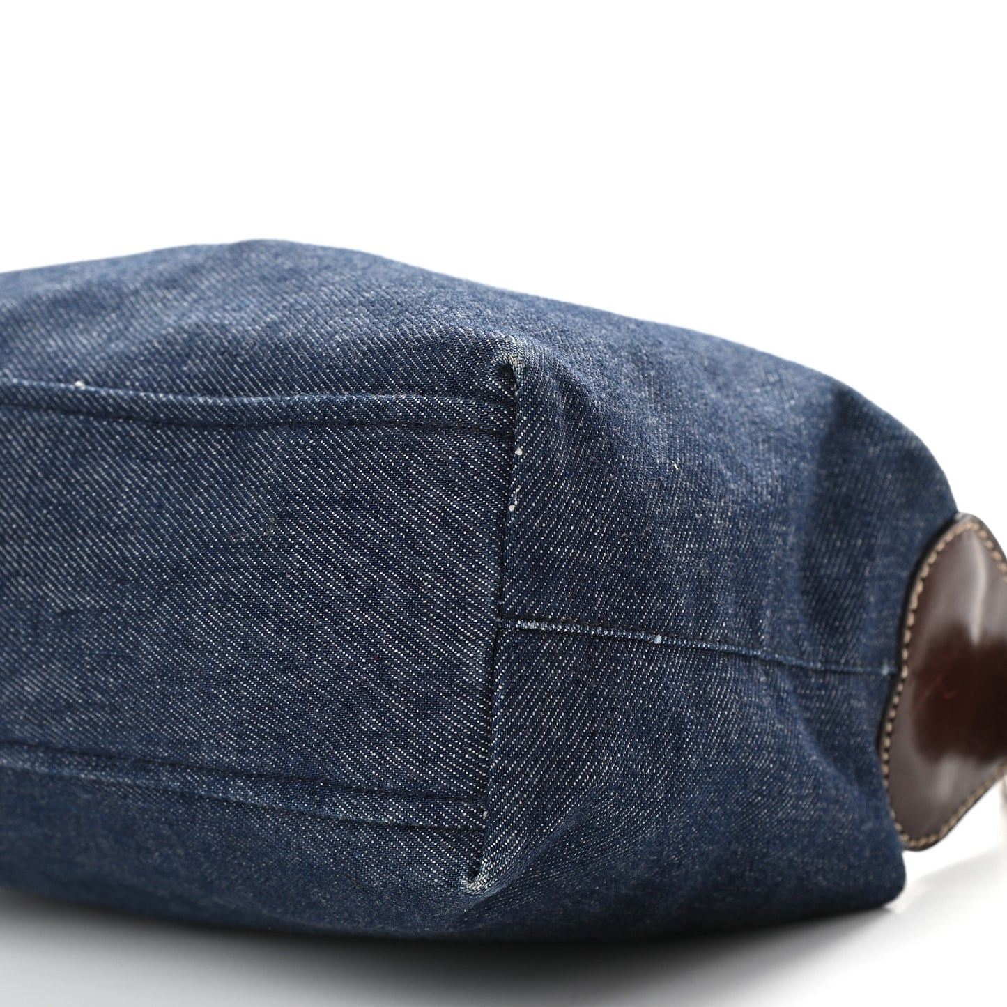 Denim Shoulder Bag Bleu