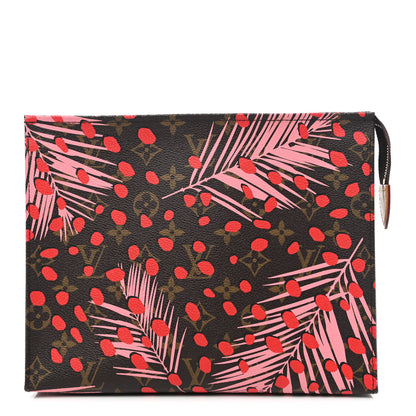 Louis Vuitton Monogram Jungle Dots Toiletry Pouch 26 Sugar Pink Poppy 1 of 14