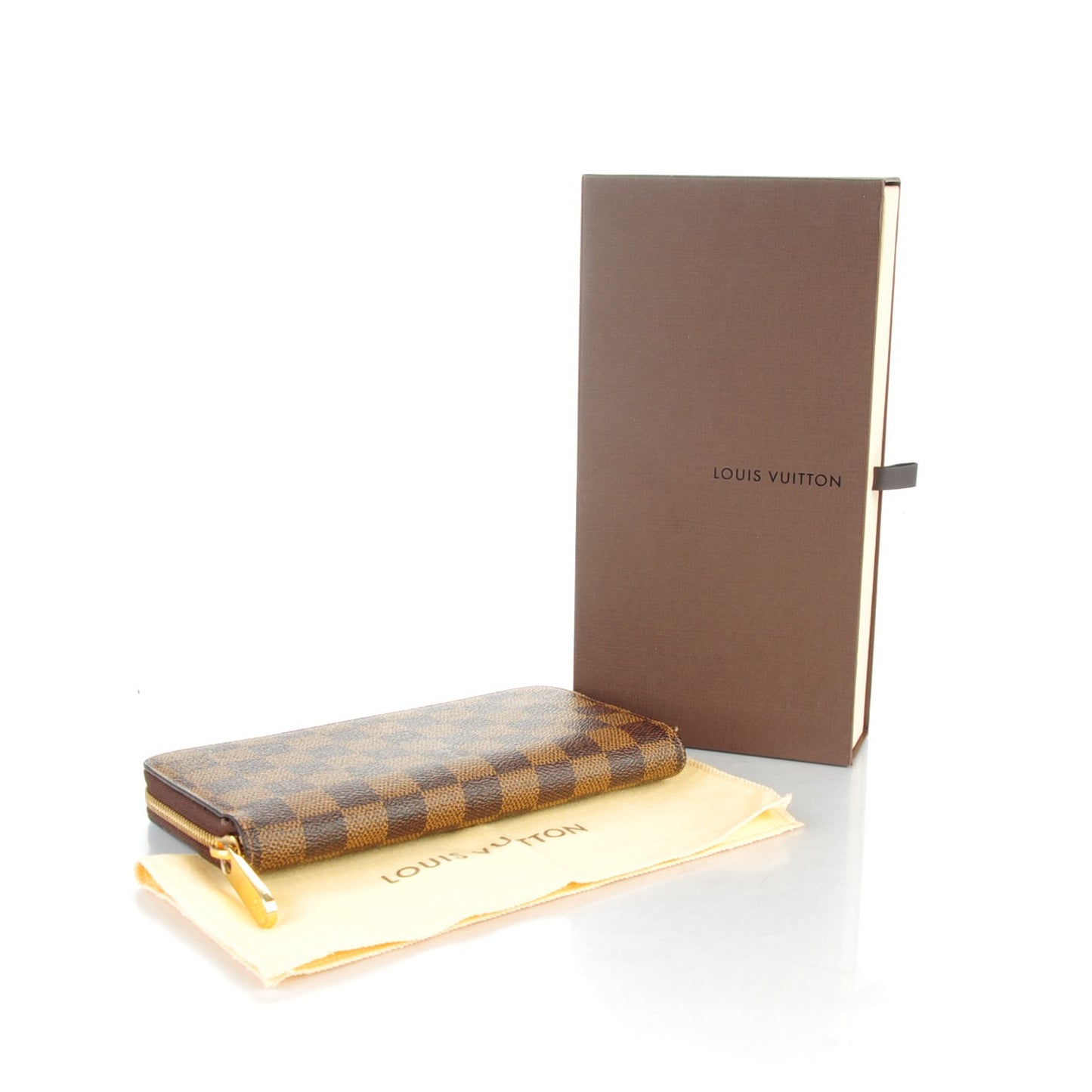 Damier Ebene Zippy Wallet