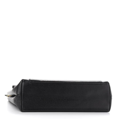 Chanel Caviar CC Shopper Tote Black 3 of 10