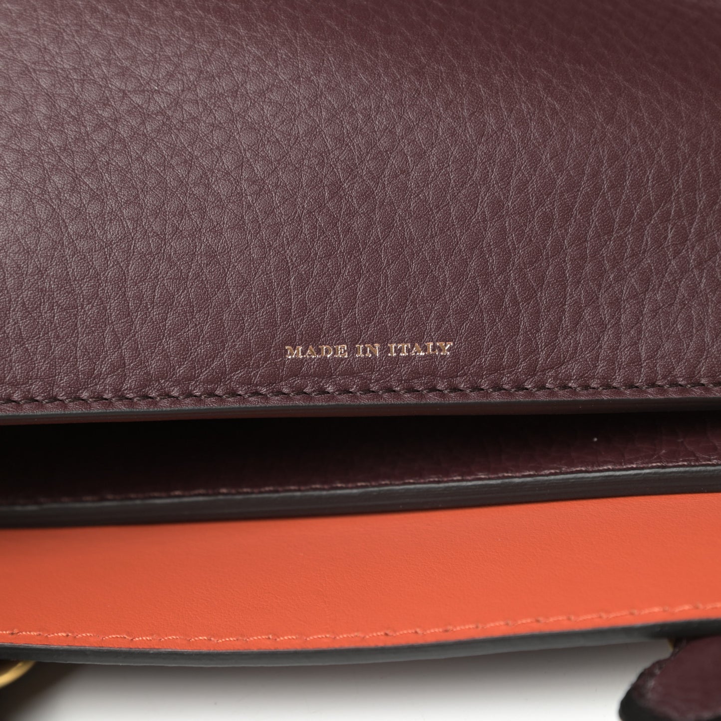 Soft Grain Calfskin Medium Belt Bag Deep Claret