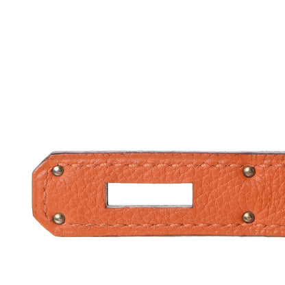 Hermes Togo Birkin 30 Orange 32 of 37