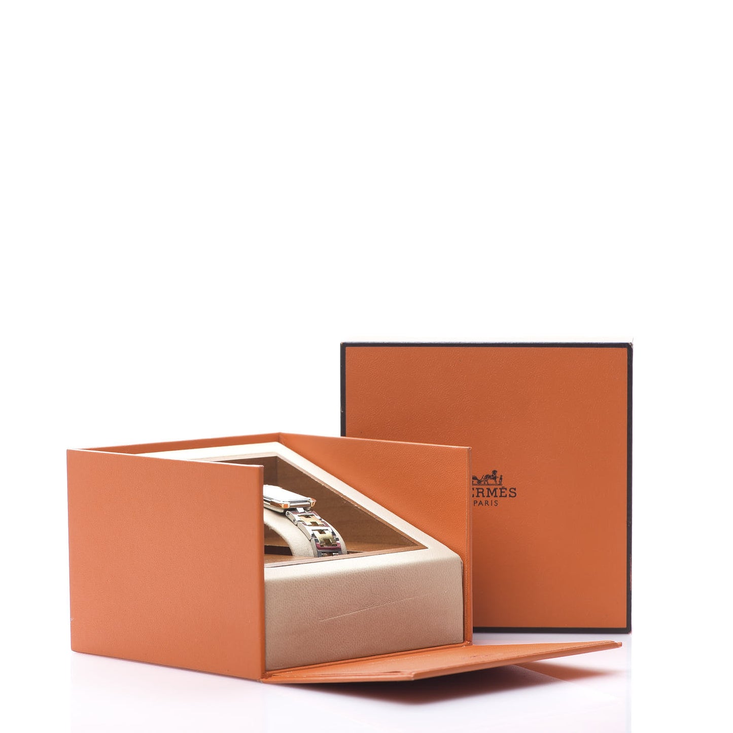 Stainless Steel 18mm Rectangle Croisiere Quartz Watch Gold