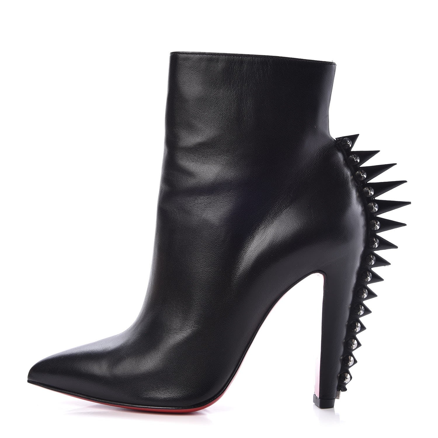 Christian Louboutin Nappa Electropump 100 Ankle Boots 37.5 Black 1 of 8