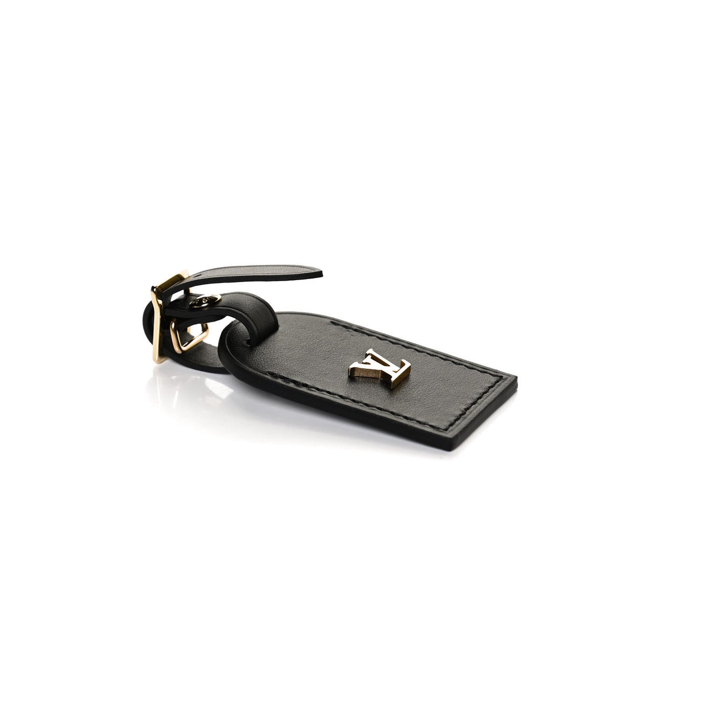 Calfskin Odeon Bag Charm Black