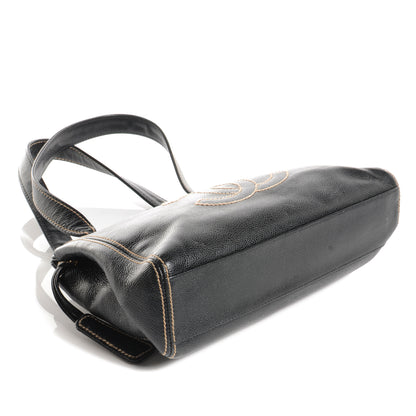 Chanel Caviar CC Shoulder Bag Black 4 of 7