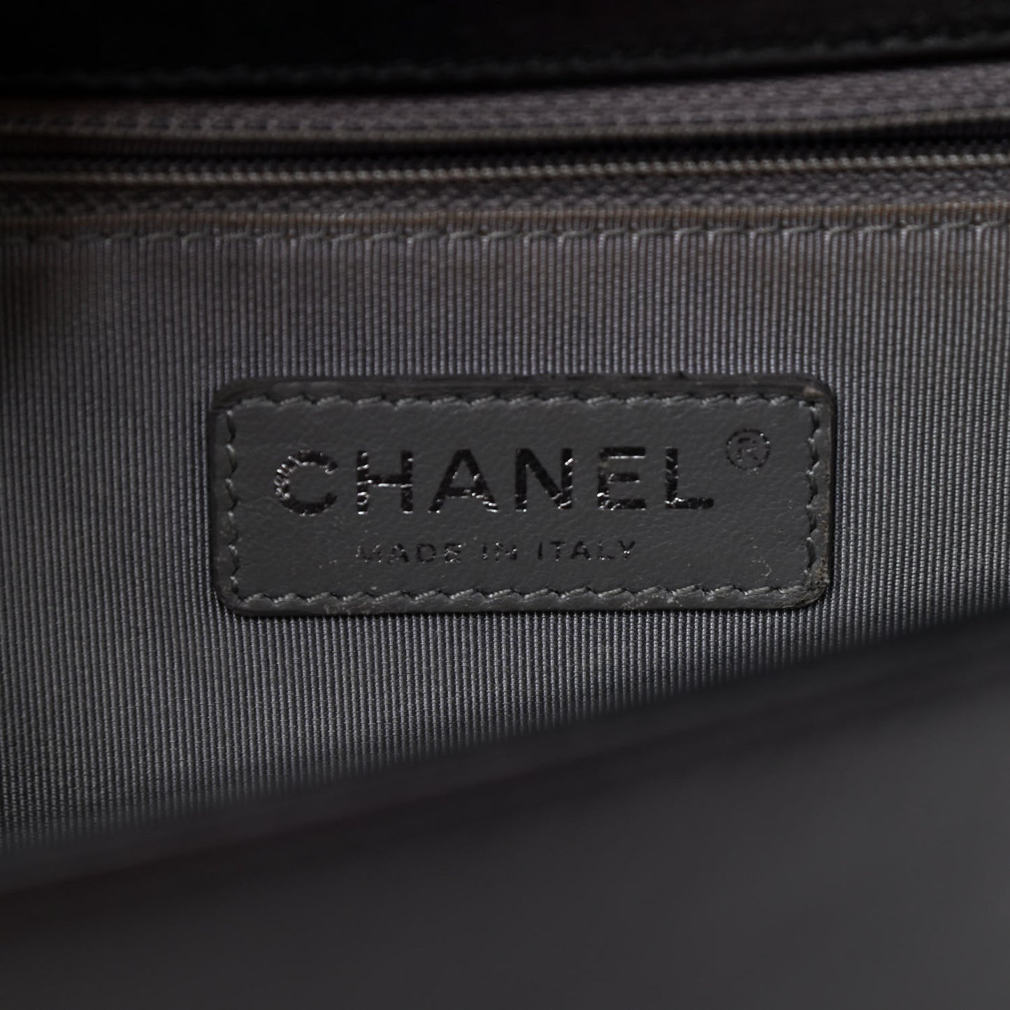 Lambskin Quilted New Medium Boy Flap Black