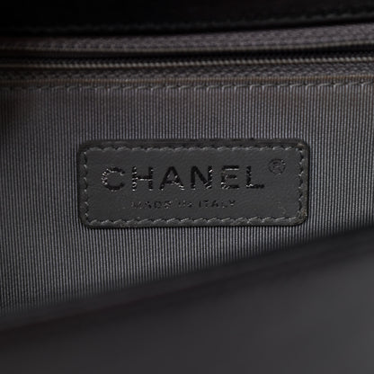 Chanel Lambskin Quilted New Medium Boy Flap Black 8 of 9