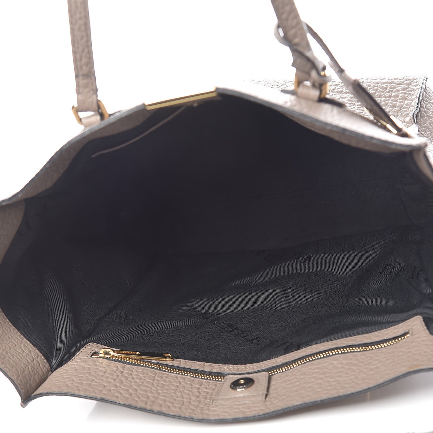 Heritage Grain Medium Woodbury Tote Pale Taupe