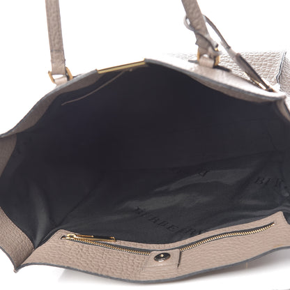 Burberry Heritage Grain Medium Woodbury Tote Pale Taupe 5 of 12