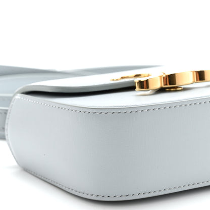 Celine Shiny Calfskin Mini Claude Soft Blue 8 of 9