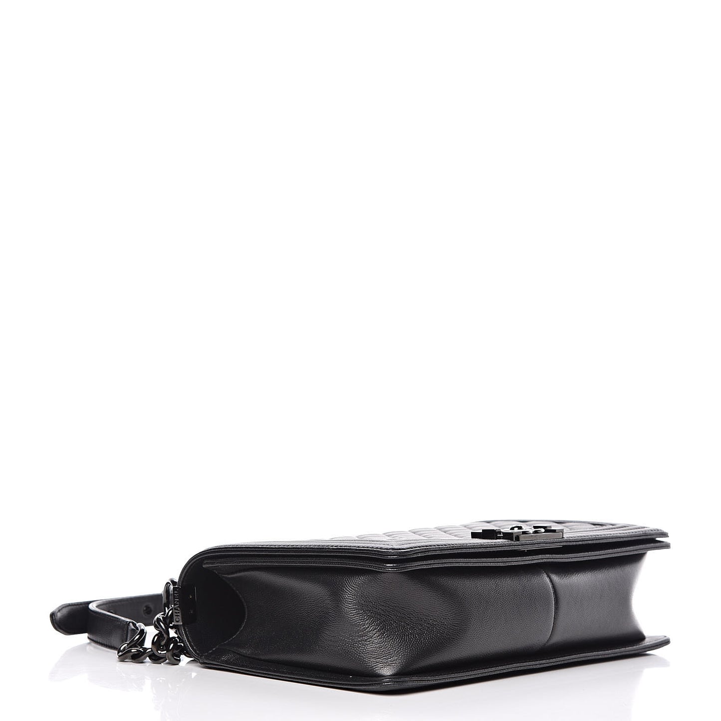 Caviar Quilted New Medium Boy Flap So Black