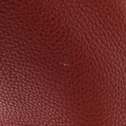 Louis Vuitton Veau Cachemire Soft Lockit MM Griotte 12 of 13