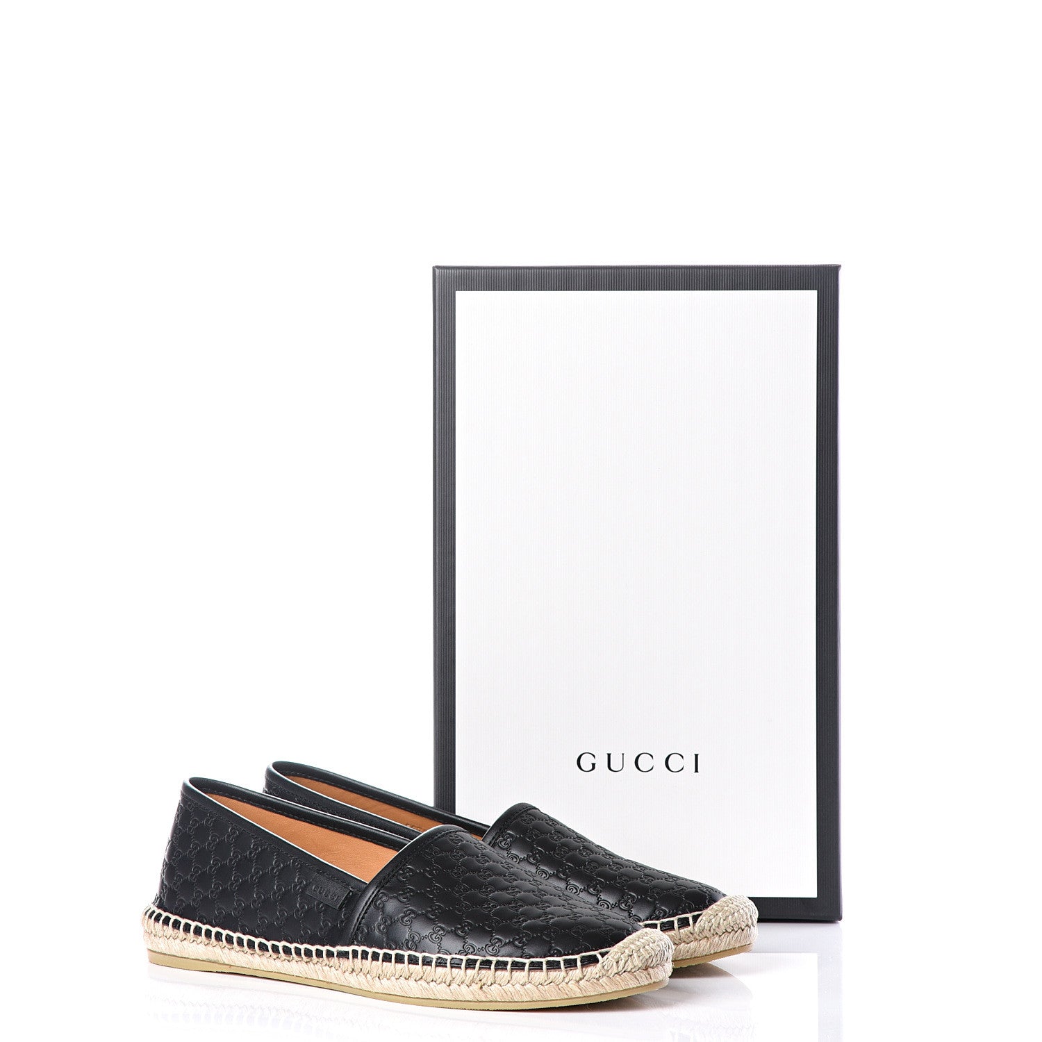 Gucci Microguccissima Signature Espadrilles 38.5 Black 11 of 11