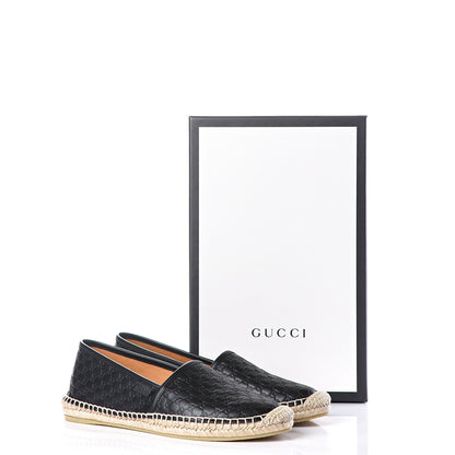 Gucci Microguccissima Signature Espadrilles 38.5 Black 11 of 11