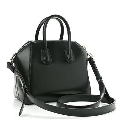 Givenchy Shiny Lord Calfskin Mini Antigona Green Forest 3 of 9