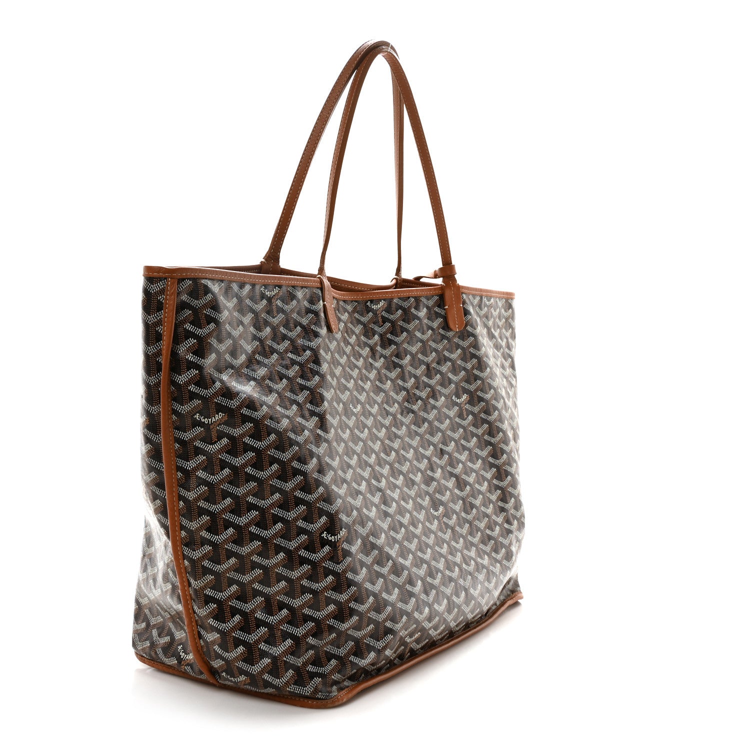 Goyard Goyardine Reversible Anjou GM Black Gold 4 of 17