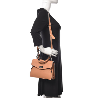Proenza Schouler Calfskin Small Hava Top Handle Bag Wheat 2 of 13