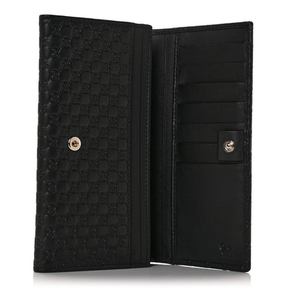 Gucci Soft Microguccissima Continental Wallet Black 5 of 9