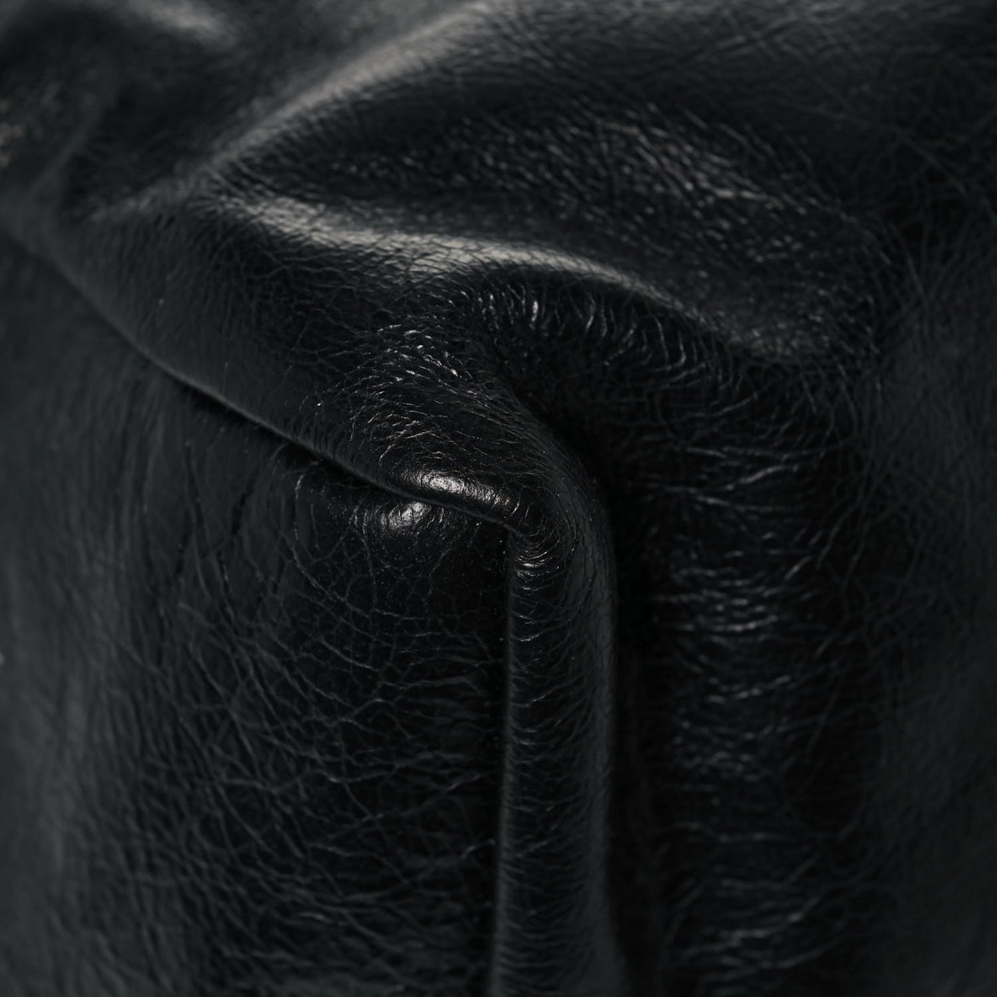 Fluffy Calfskin Morpheus Convertible Backpack Black