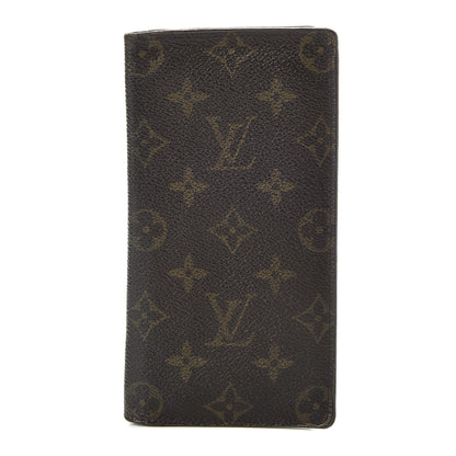 Louis Vuitton Monogram Porte Valeurs Checkbook Wallet 1 of 9