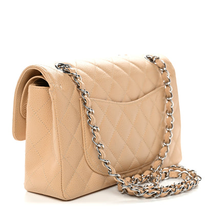 Chanel Caviar Quilted Small Double Flap Beige 3 of 15