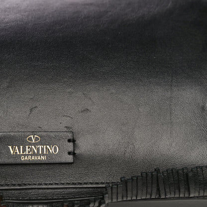 Valentino Garavani Calfskin The Rope Crossbody Bag Black 37 of 42