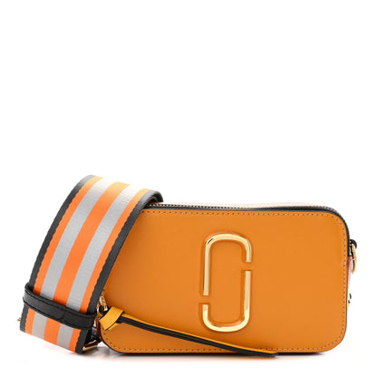 Marc Jacobs Saffiano Small Snapshot Camera Bag Yellow Multi 1 of 10