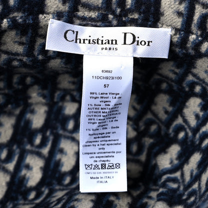 Christian Dior Oblique Jacquard Bucket Hat 57 Blue 7 of 7