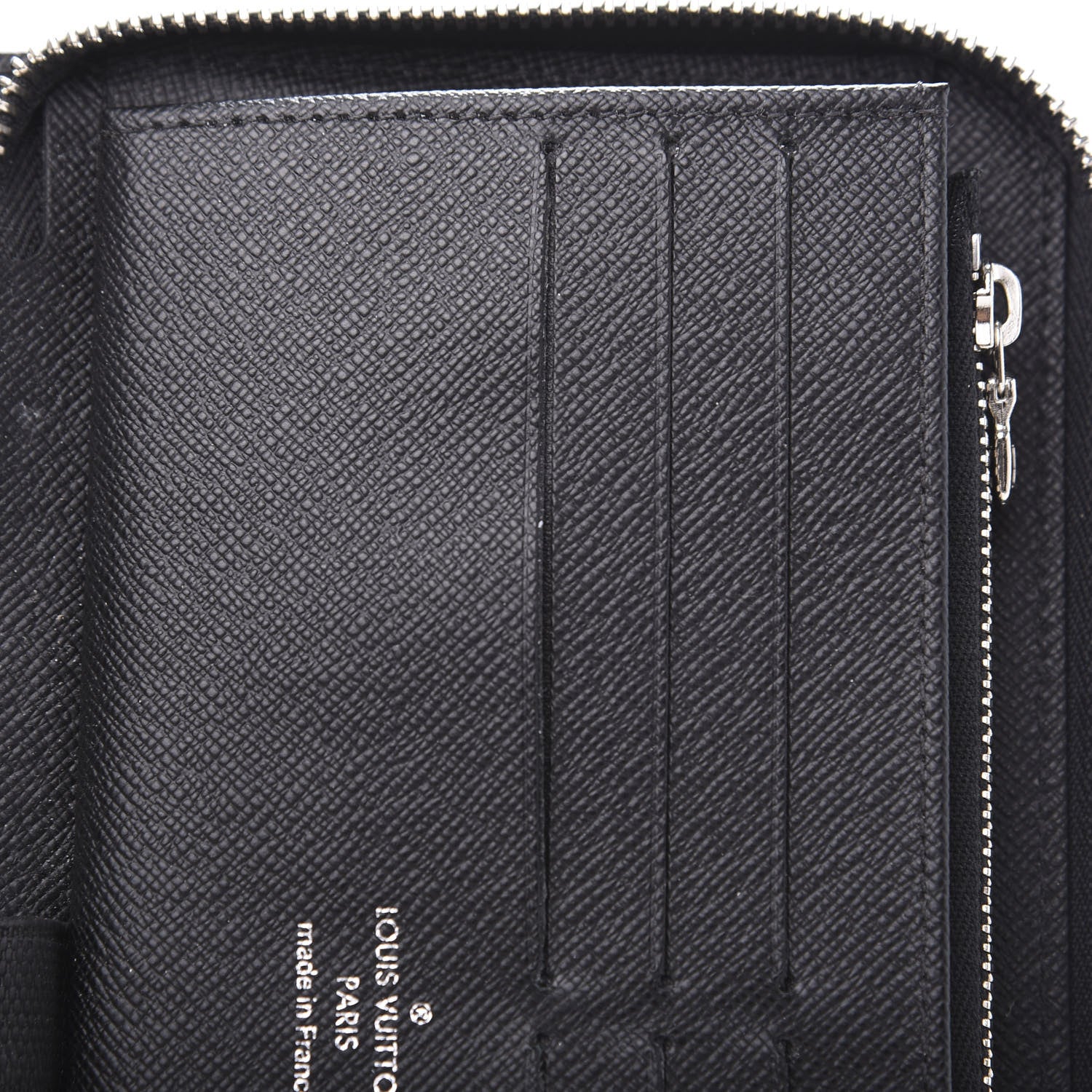 Louis Vuitton Epi Zippy Organizer Wallet Black 10 of 11