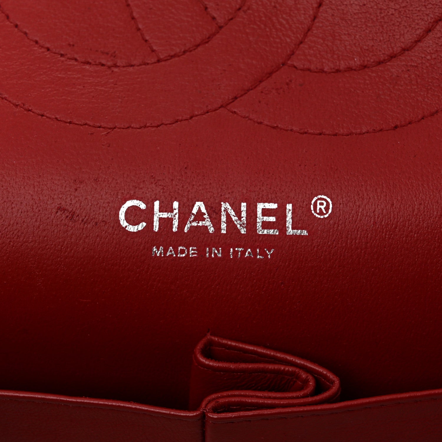 Chanel Caviar Quilted Jumbo Double Flap Dark Red 6 of 10