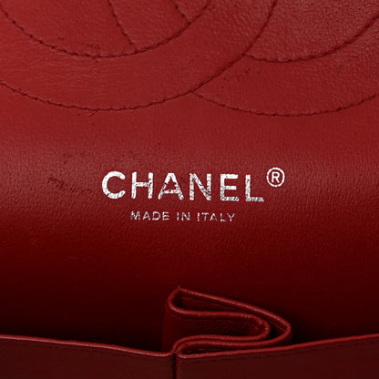 Chanel Caviar Quilted Jumbo Double Flap Dark Red 6 of 10