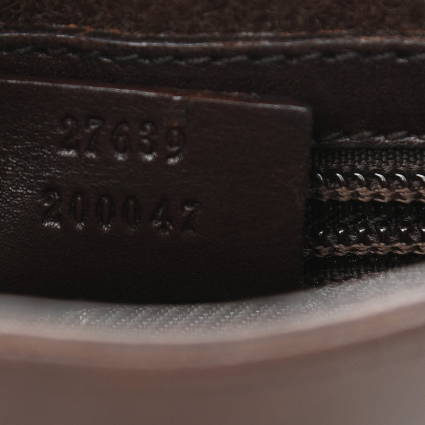 Monogram Messenger Crossbody Bag Dark Brown