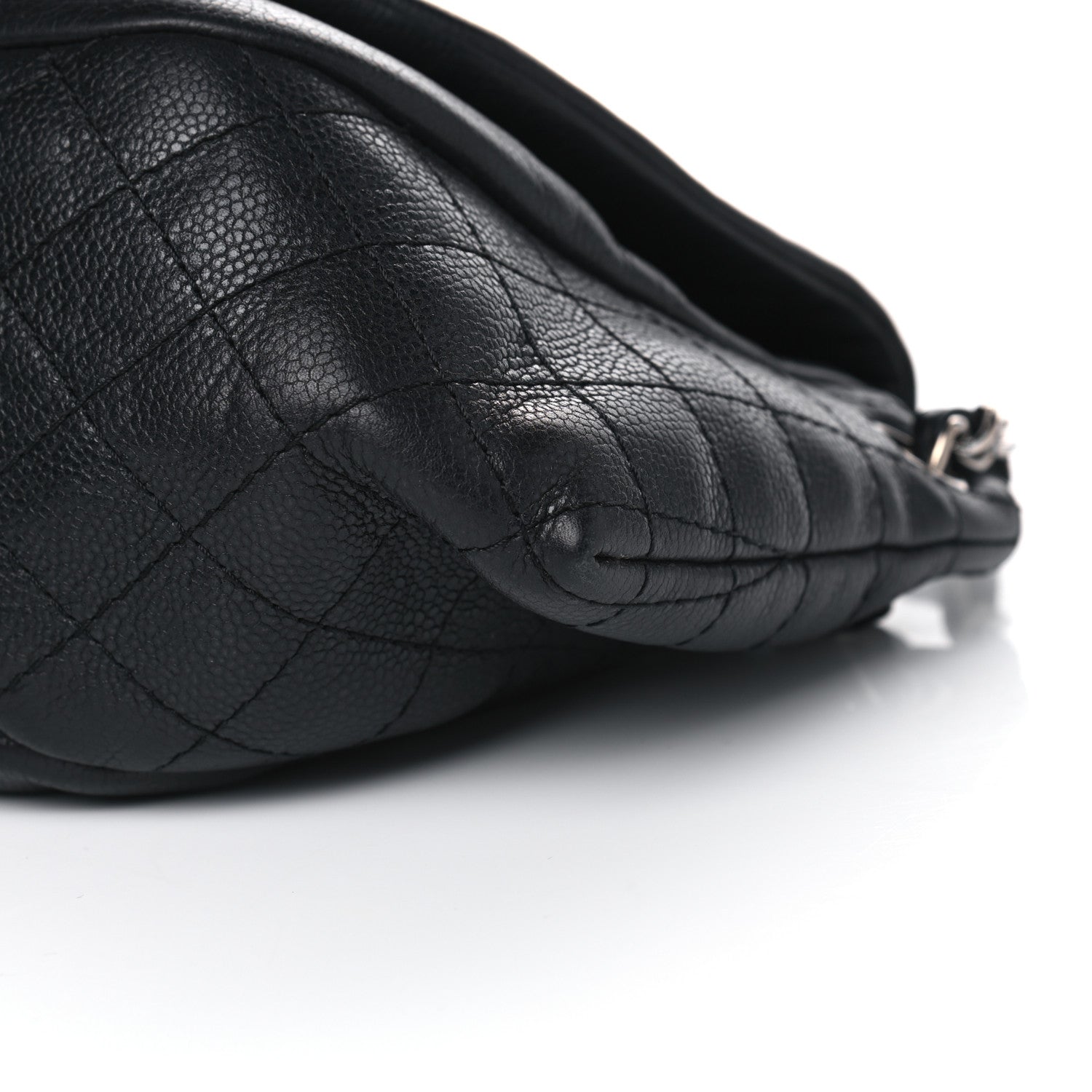 Chanel Caviar Half Moon Large Flap Black 6 of 6