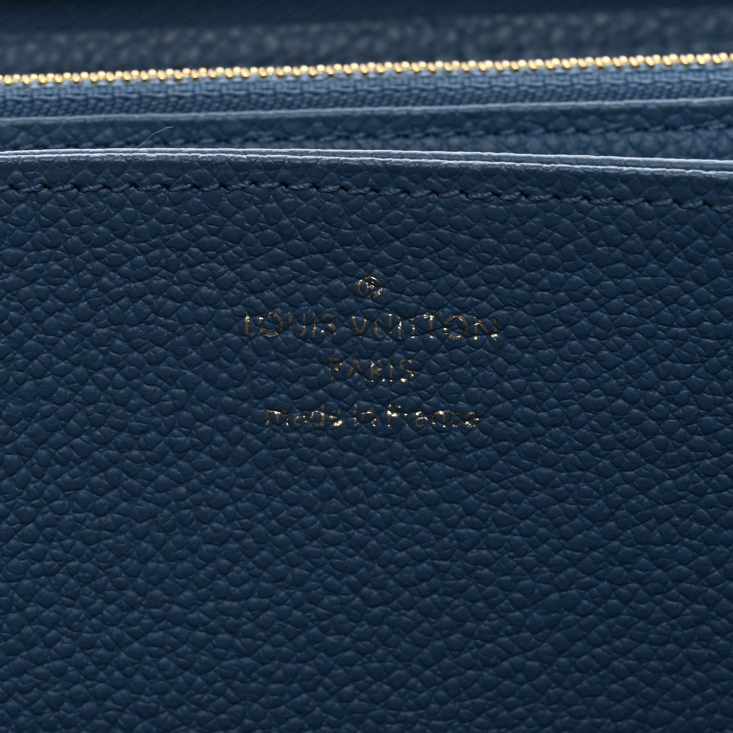 Louis Vuitton Empreinte Zippy Wallet Denim Creme 6 of 8
