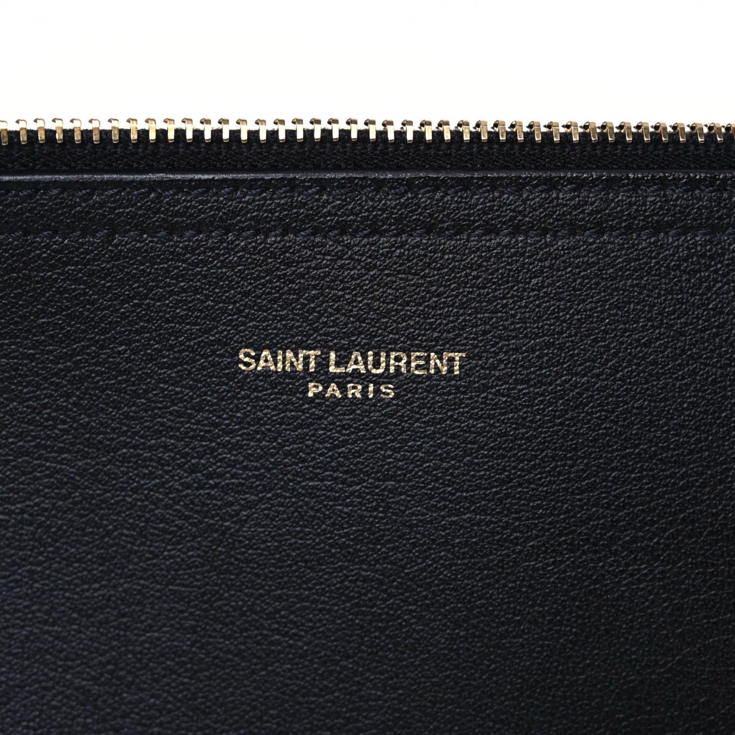 Saint Laurent Calfskin Large Shopping Tote Black 7 of 16