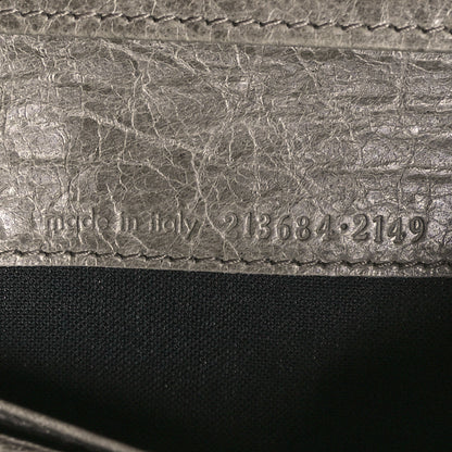 Balenciaga Agneau Giant Brogues Hardware Compagnon Wallet Galet 7 of 8