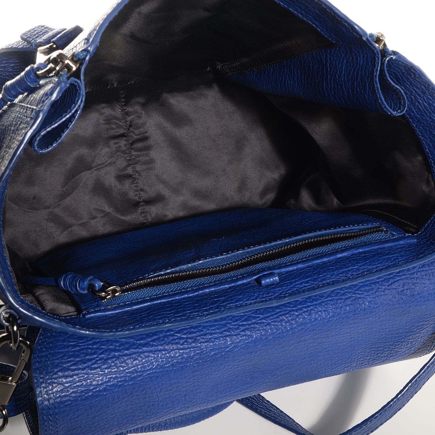 3.1 Phillip Lim 3.1 Medium Pashli Satchel Cobalt Blue 5 of 9