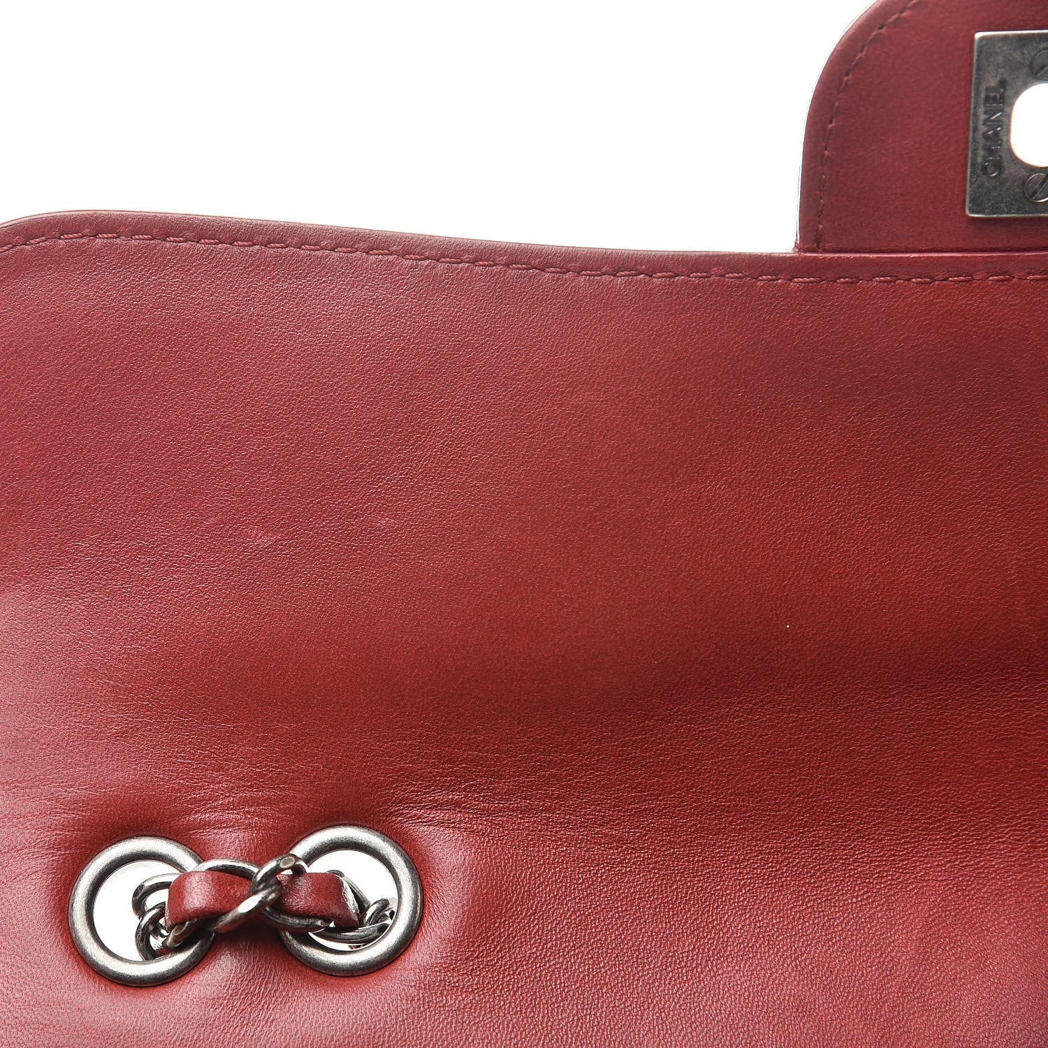 Chanel Lambskin Quilted Citizen Zip Flap Red 12 of 15