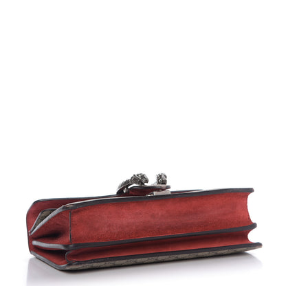 Gucci GG Supreme Monogram Small Dionysus Shoulder Bag Red 5 of 10