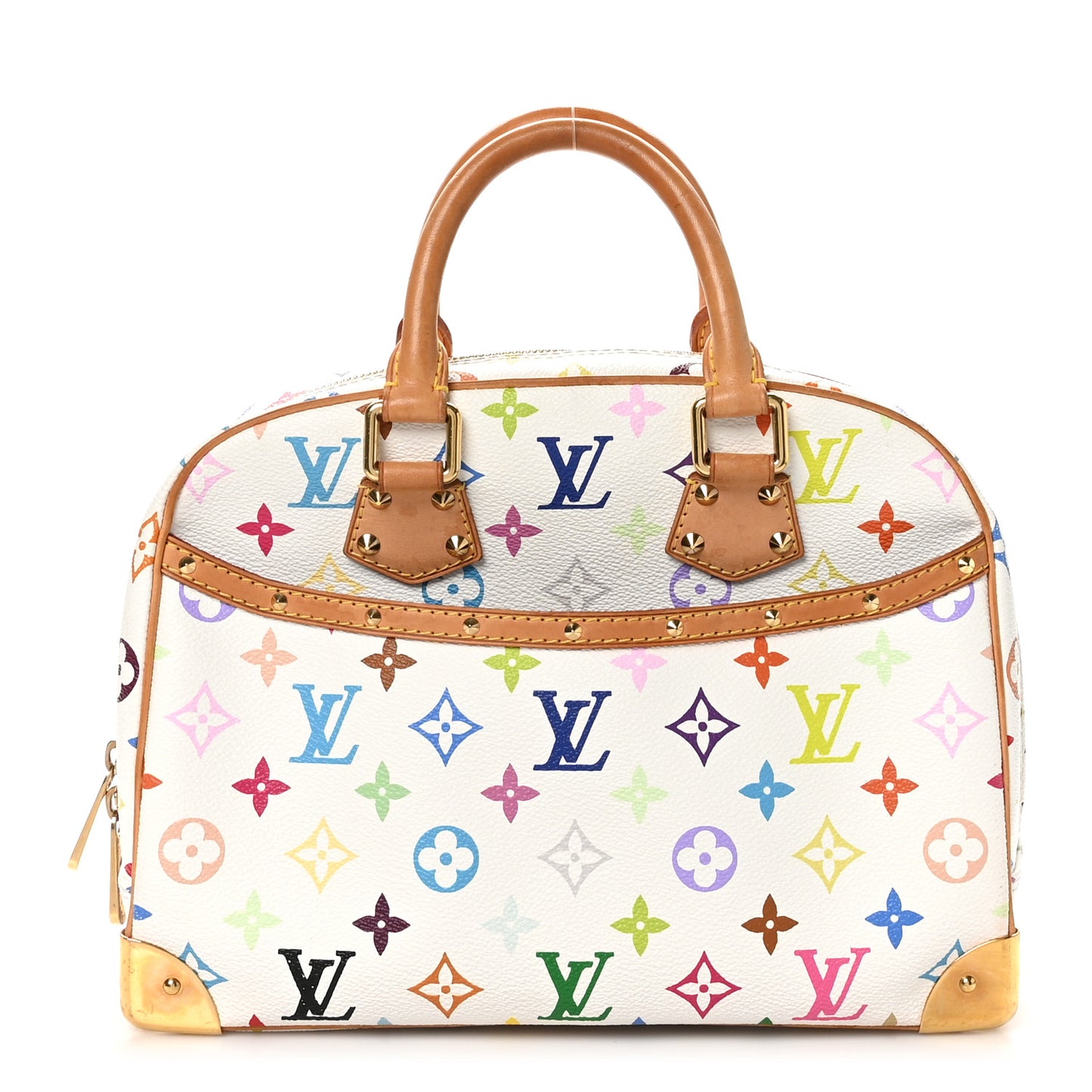 Monogram Multicolor Trouville White