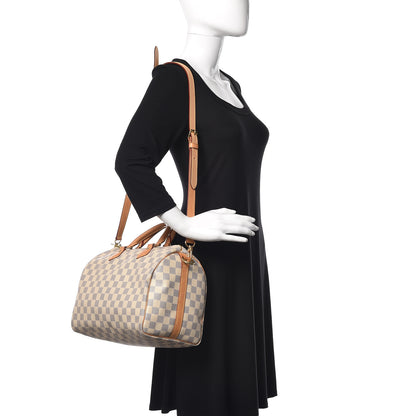 Louis Vuitton Damier Azur Speedy Bandouliere 30 2 of 14