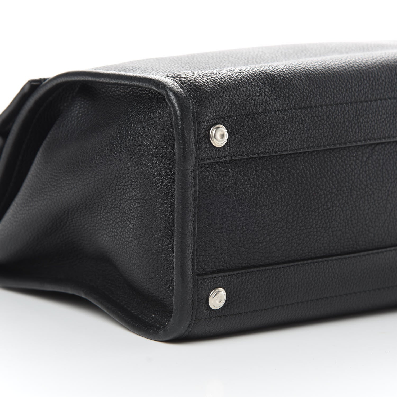 Balenciaga Veau Grana Medium Tool Satchel Black 9 of 12